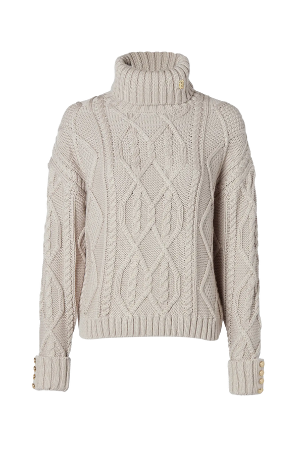 Holland Cooper Noveli Cable Knit Jumper for Women