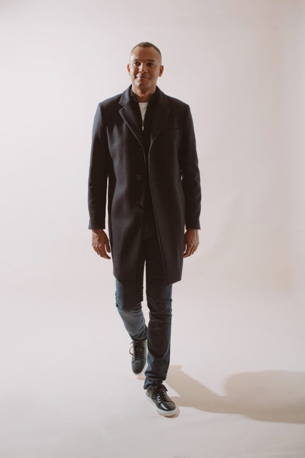 William David Cashmere Blend Overcoat
