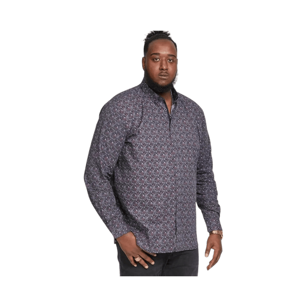 Duke Jordan Floral Long Sleeve Shirt for Men