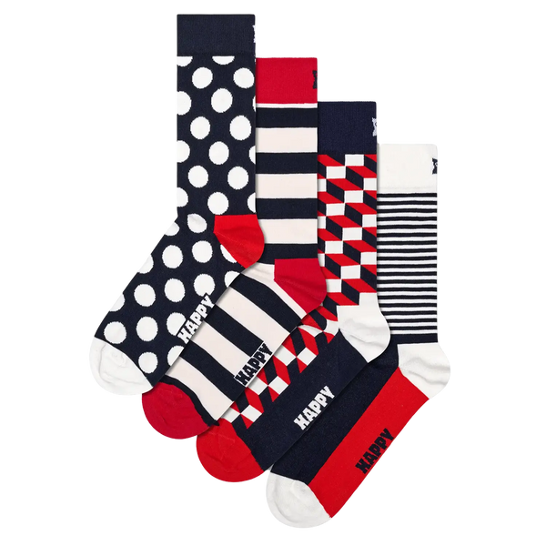 Happy Socks Classic Navy Gift Set