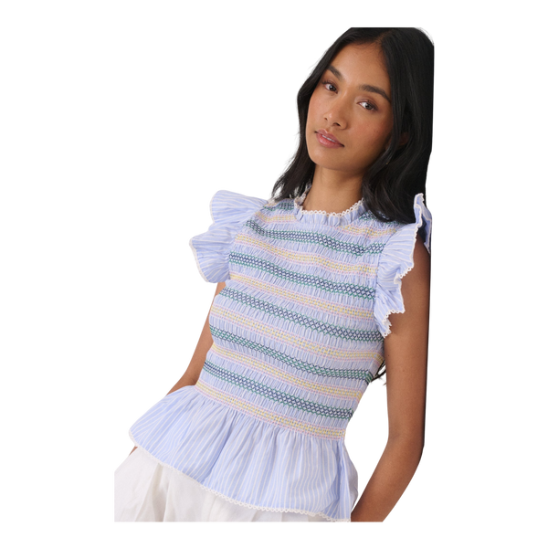 Nobody's Child Ronda Shirred Top