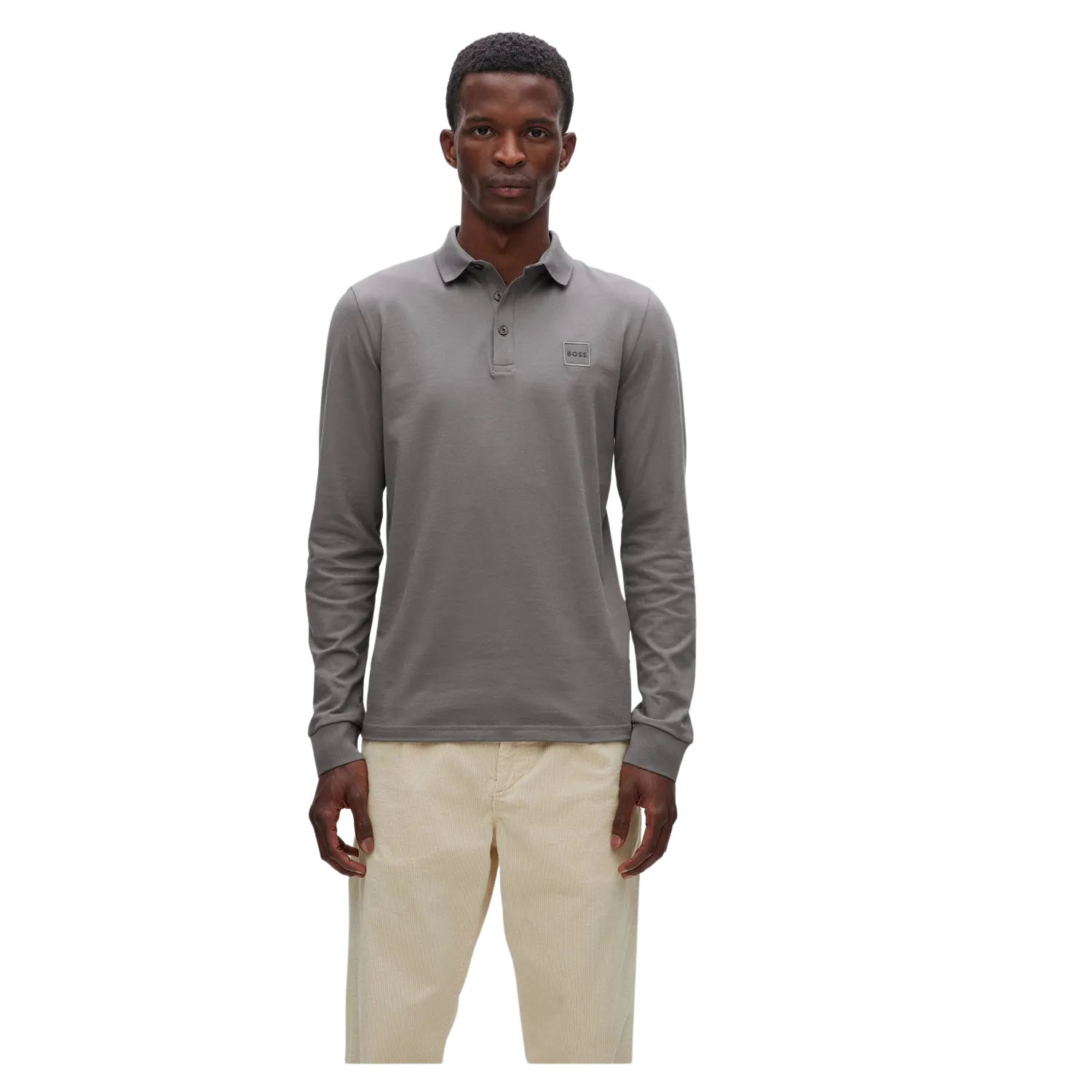 Long sleeve hugo boss t shirt hot sale