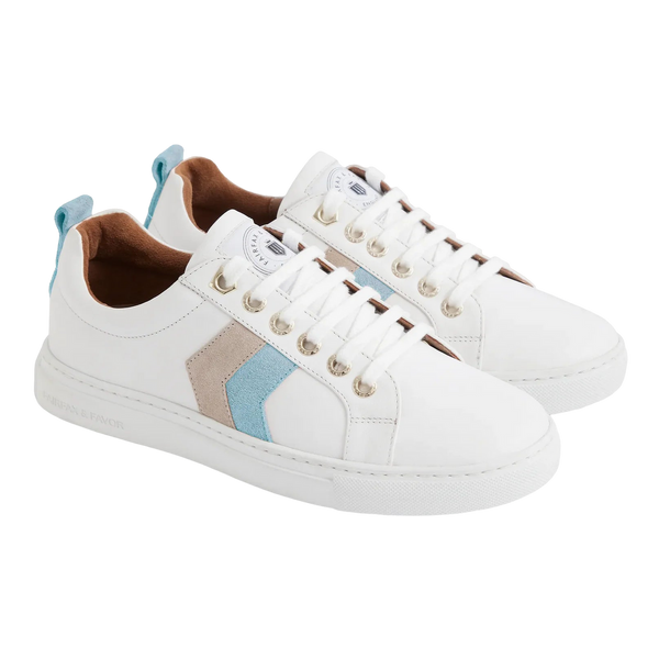 Fairfax & Favor Alexandra Leather Trainers
