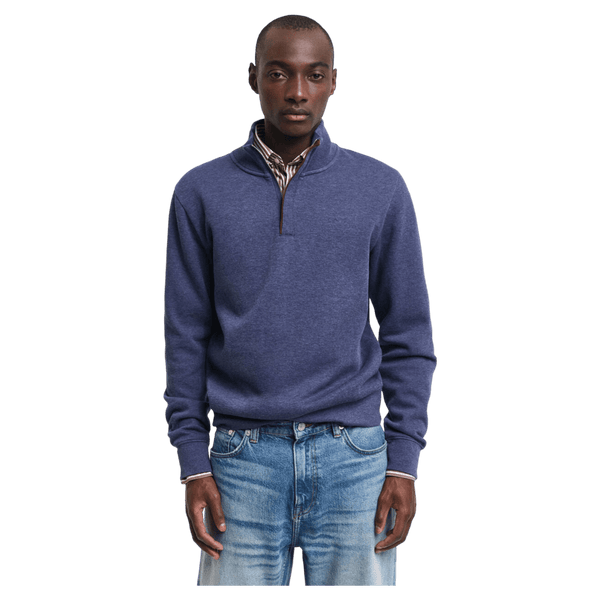 GANT Sacker Rib Half Zip Sweatshirt