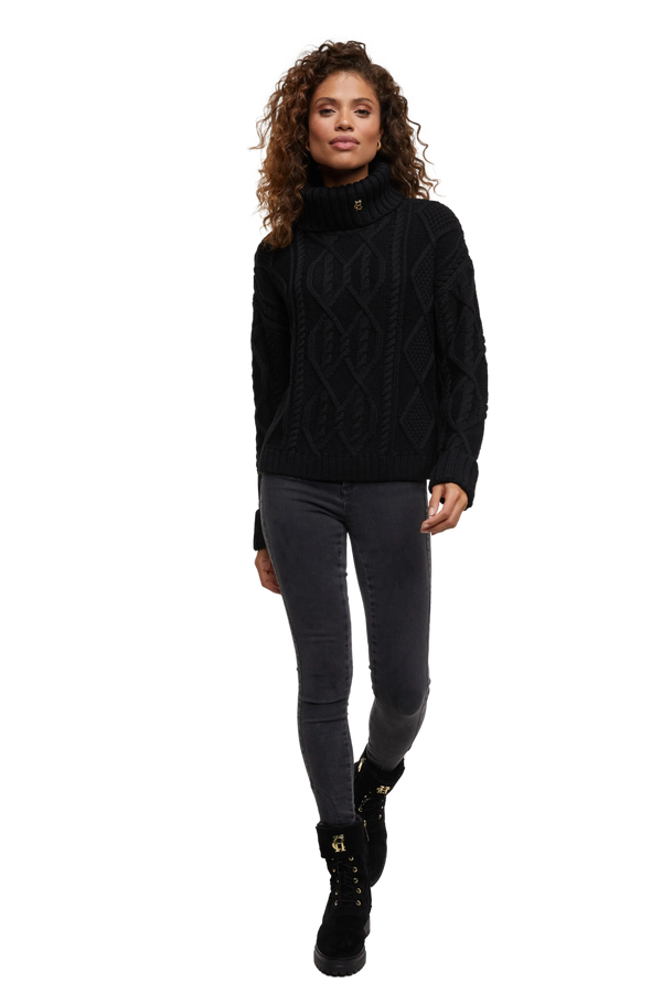 Holland Cooper Noveli Cable Knit Jumper