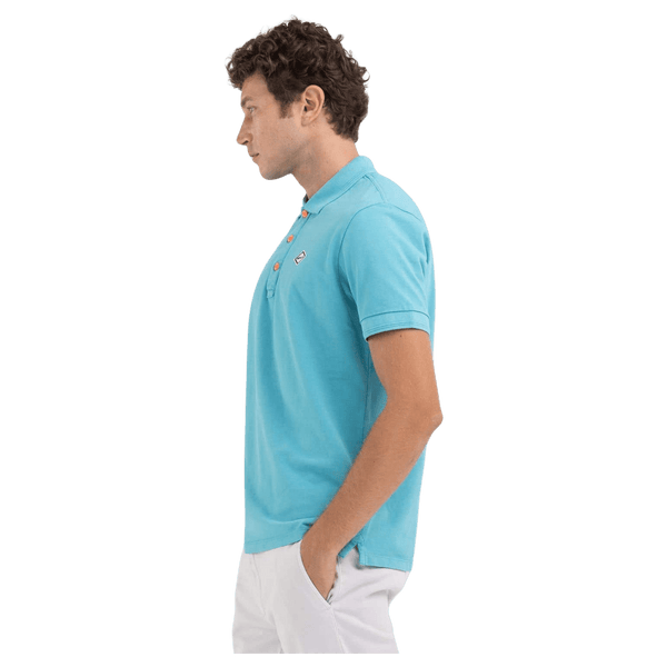 Replay Garment Dyed Cotton Polo Shirt