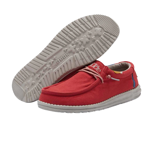 Hey Dude Shoes Wally Washed Shoes for Men