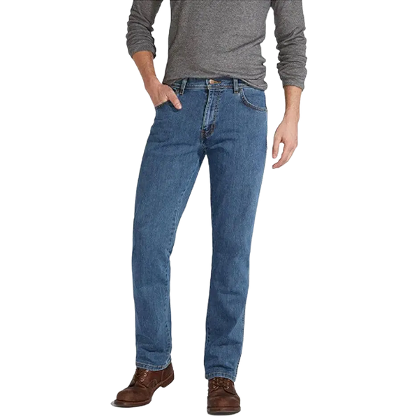 Wrangler Texas Stretch Jeans in Stonewash