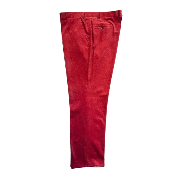 Meyer Roma Stretch Cords for Men in Deep Red for 46 - 52 ins Waist