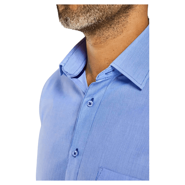 Double Two Long Sleeve Pin Stripe Shirt