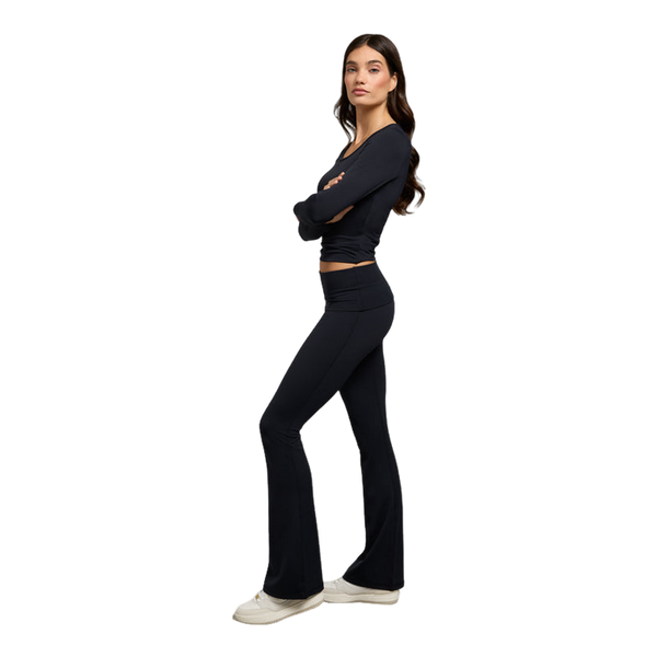 Holland Cooper Supersoft Flared Pants