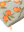 Elizabeth Scarlett Orange Blossom Velvet Everyday Pouch