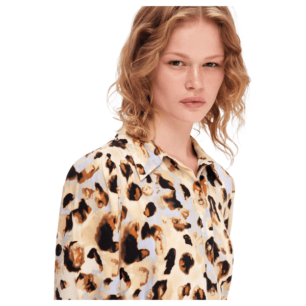 Selected Femme Printed Mini Shirt Dress