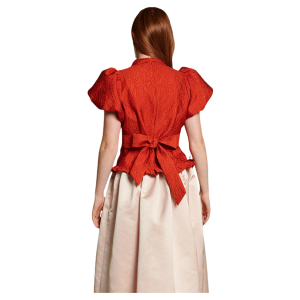 Sister Jane Narrative Jacquard Top