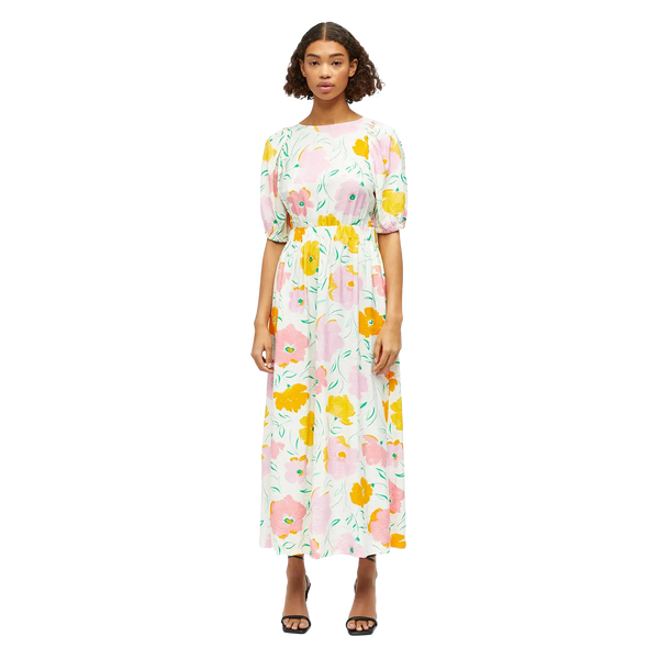 Object Hasini Short Sleeve Maxi Dress