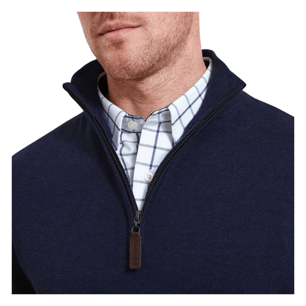 Schöffel Porthmeor Pima Cotton 1/4 Zip Jumper for Men