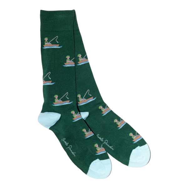 Swole Panda Patterned Bamboo Socks