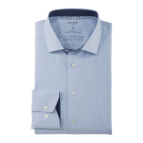 Olymp 24/Seven Long Sleeve Twill Shirt for Men