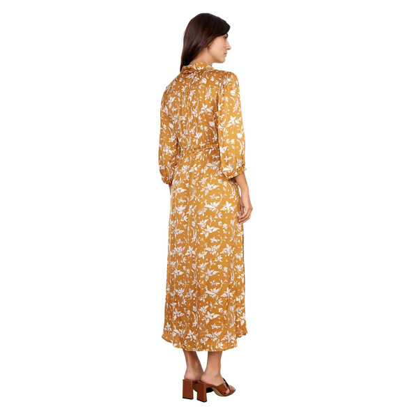 Soya Concept Moa Satin Printed Shirt Dress for Women