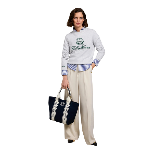 Holland Cooper Collegiate Crew Neck Sweat