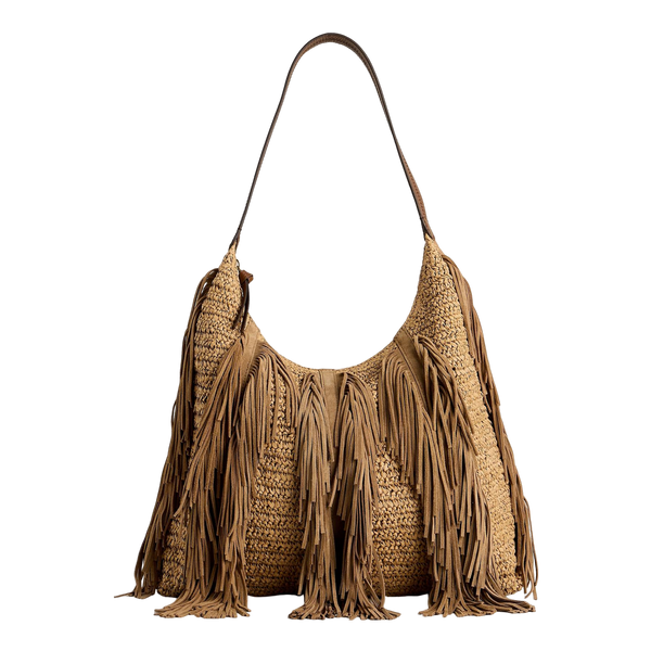 White Stuff Tara Tassel Shoulder Bag