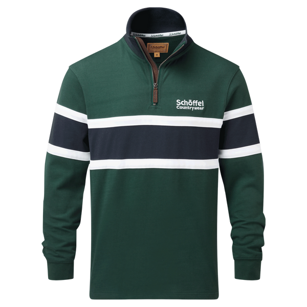 Schoffel Exmouth Heritage 1/4 Zip Sweatshirt