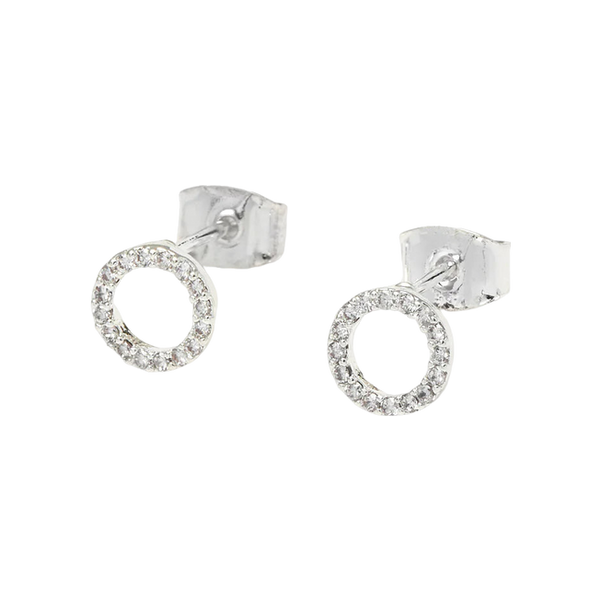 Estella Bartlett Cz Circle Earrings
