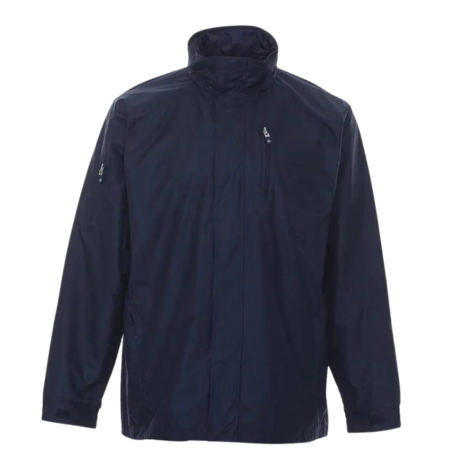 KAM Jeanswear Lightweight Waterproof Jacket in Navy (Plus Size 2XL