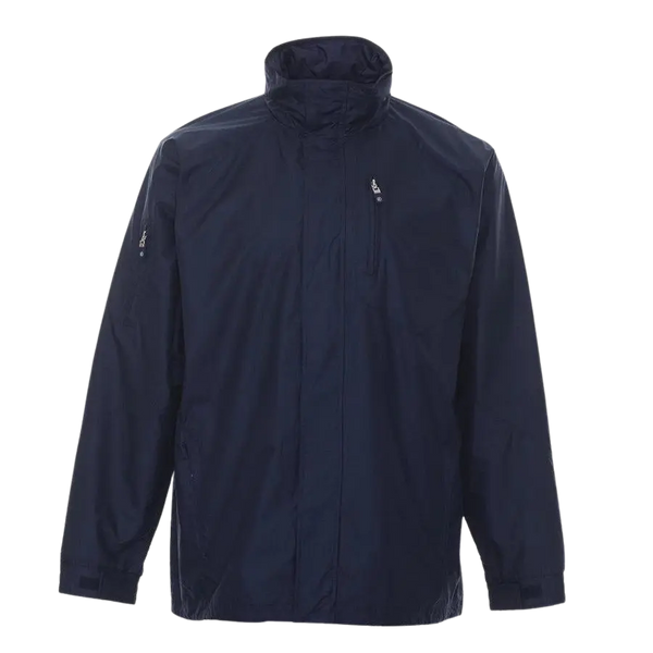 KAM Jeanswear Lightweight Waterproof Jacket for Men in Navy (Plus Size 2XL - 8XL)