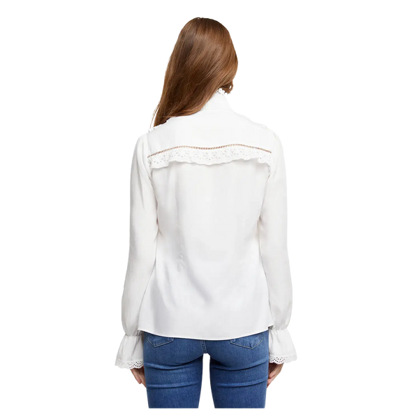 Holland Cooper Audley Lace Blouse