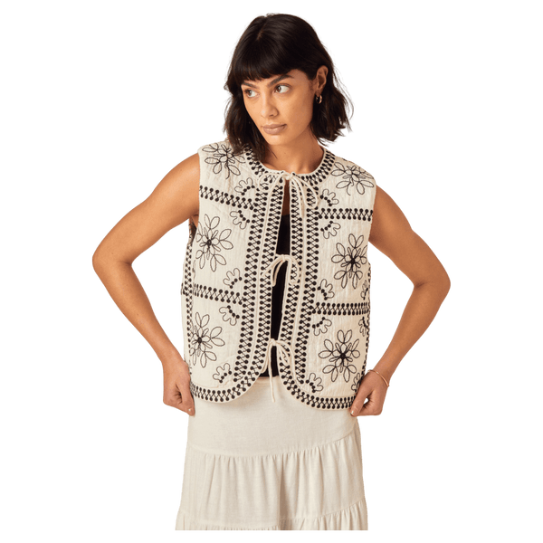 Nobody's Child Embroidered Gilet