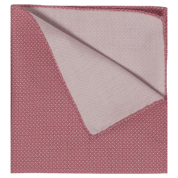 William David Plain Texture Printed Pocket Square