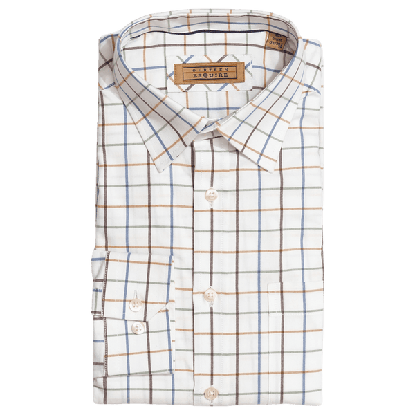 Gurteen Country Check Long Sleeve Shirt for Men