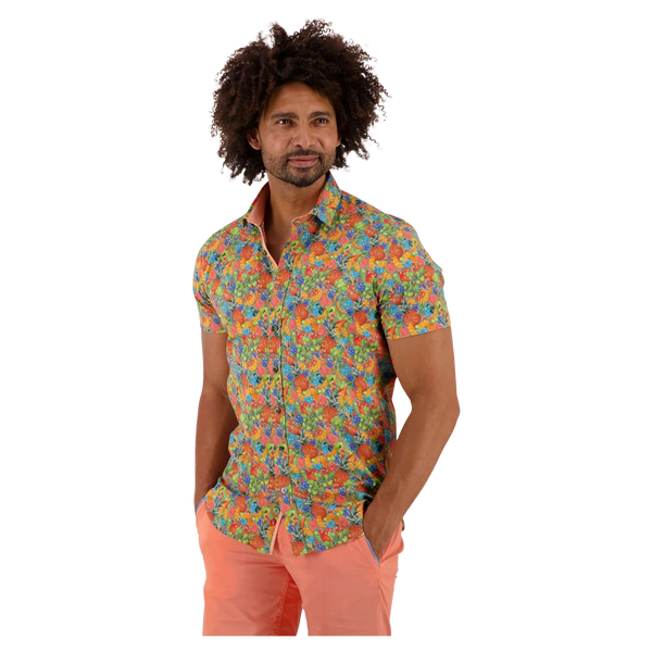A Fish Named Fred Short Sleeve Fruit Shirt