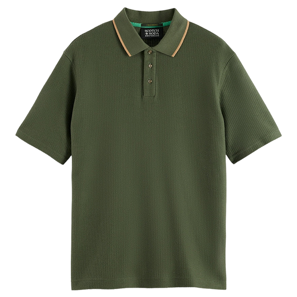 Scotch & Soda Textured Polo