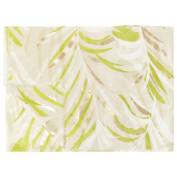 Katie Loxton Palm Leaf Foil Printed Scarf