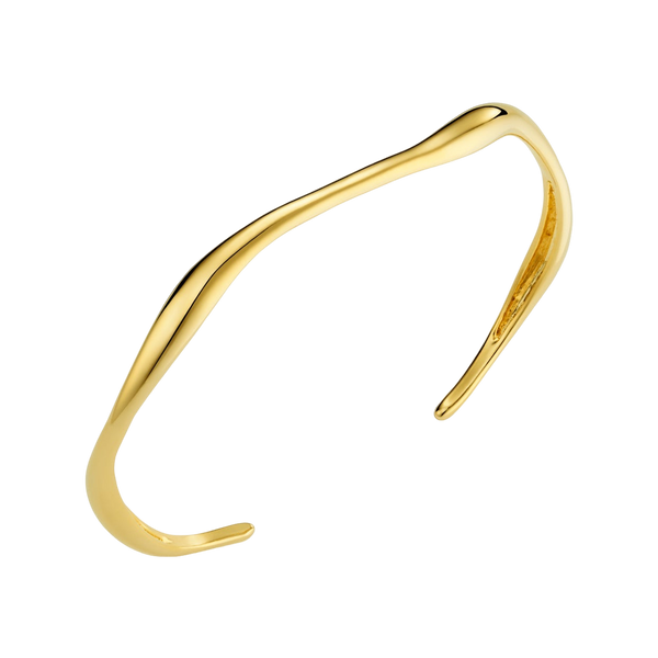 Orelia Jewellery Fine Wave Bangle