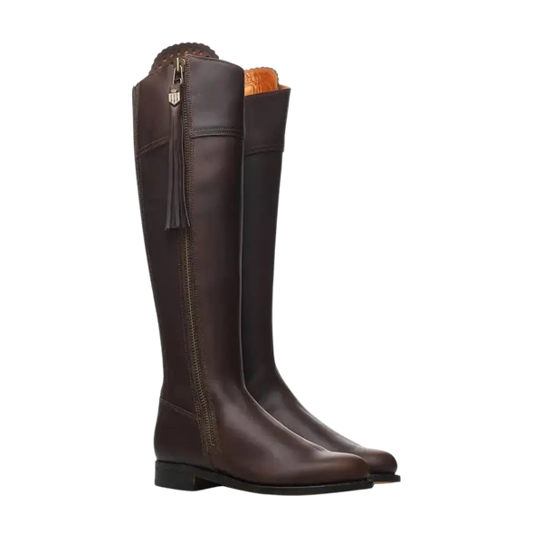 Fairfax & Favor Regina Leather Boots for Women in Brown