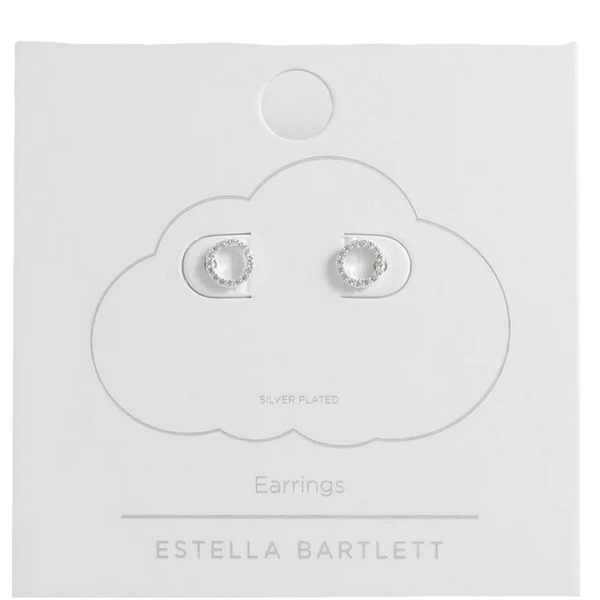 Estella Bartlett Cz Circle Earrings