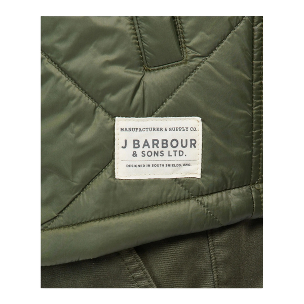 Barbour Summer Shirt Quilted Jacket for Men
