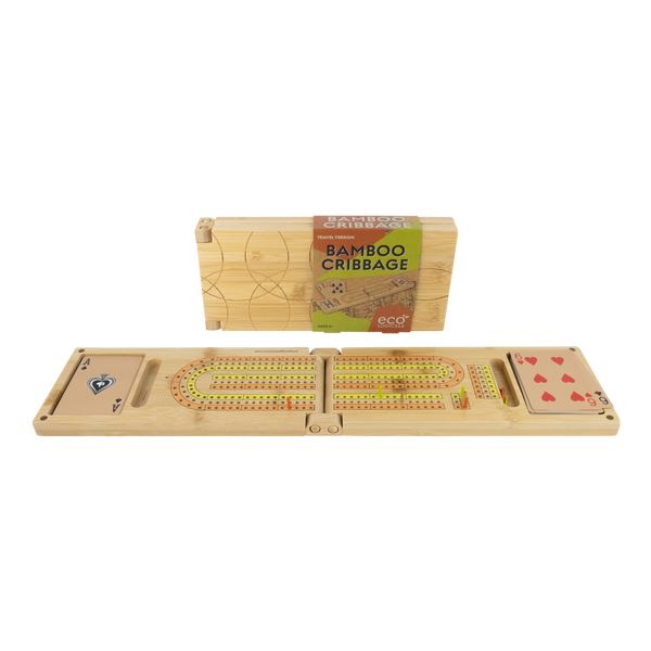 University Games Bamboo Cribbage