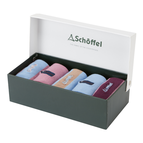 Schoffel Women's Bamboo Socks - Box Of 5