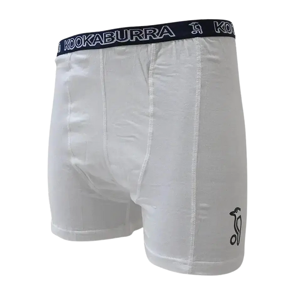 Kookaburra Cricket Jock Shorts for Men and Kids in White