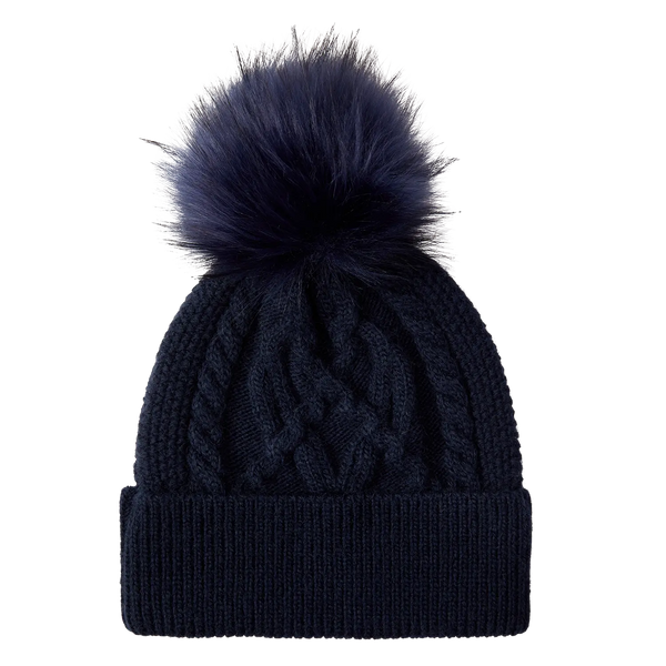 Holland Cooper Cortina Bobble Hat for Women