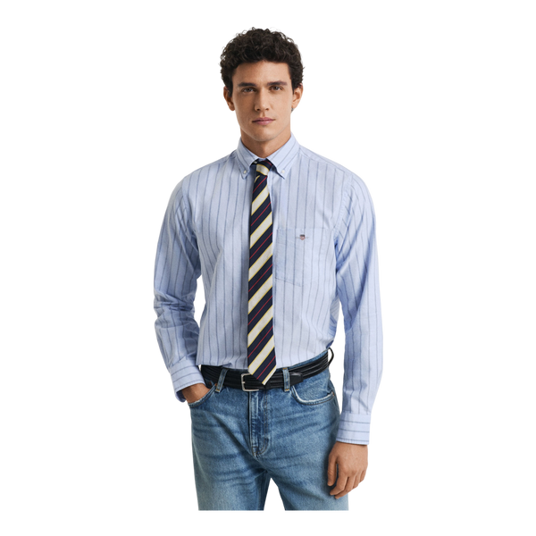GANT Regular Classic Oxford Stripe Shirt