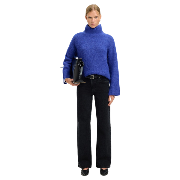 Selected Slfgabriella Ls Knit High Neck