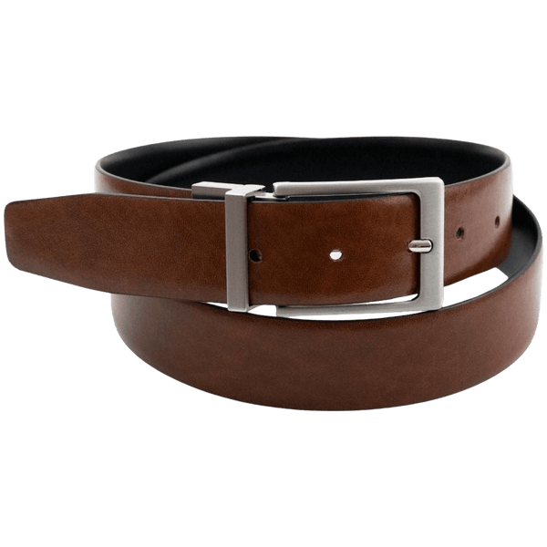 Ibex 35mm Reversible Feather Edge Leather Belt