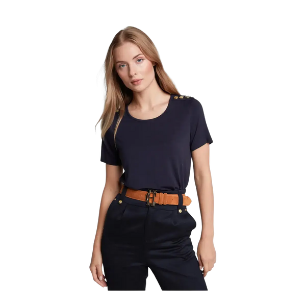 Holland Cooper Relax Fit Crew Neck T-Shirt