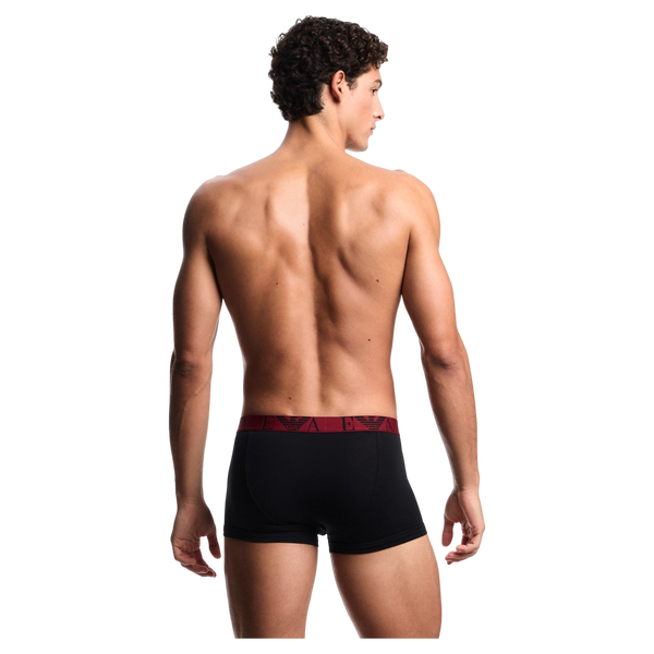 Emporio Armani 3 Pack Boxer Briefs with Bold Monogram Logo