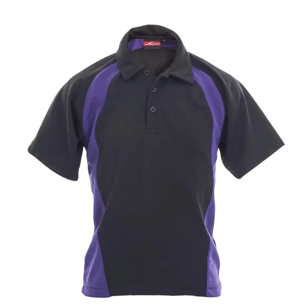 Black Purple Games Polo